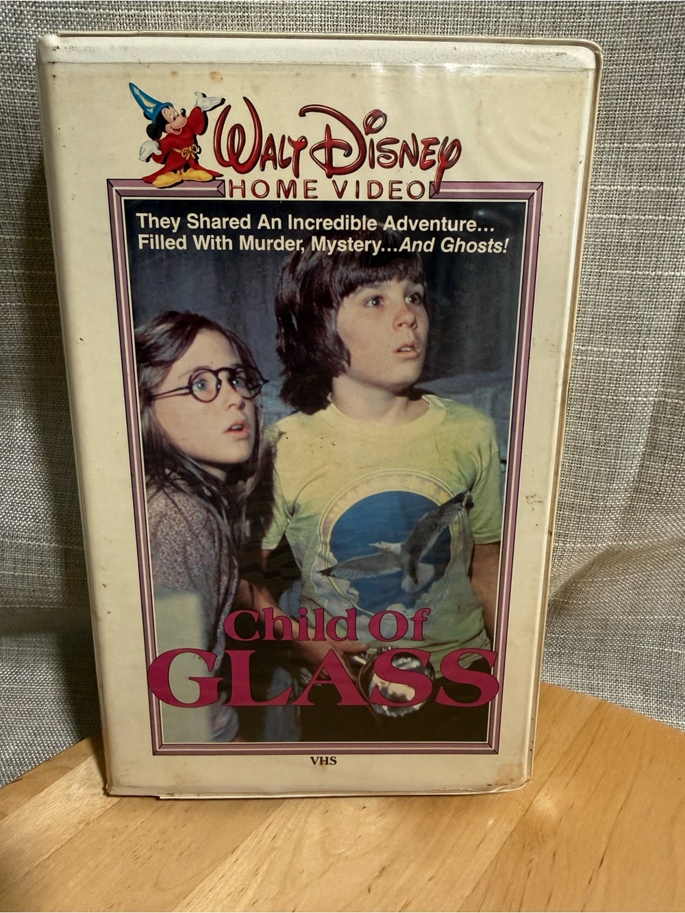 Vintage Walt Disney's Child of Glass (1978) VHS Clamshell RENTAL COPY